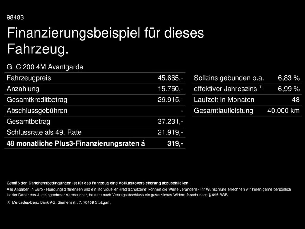 Mercedes-Benz GLC-Klasse
