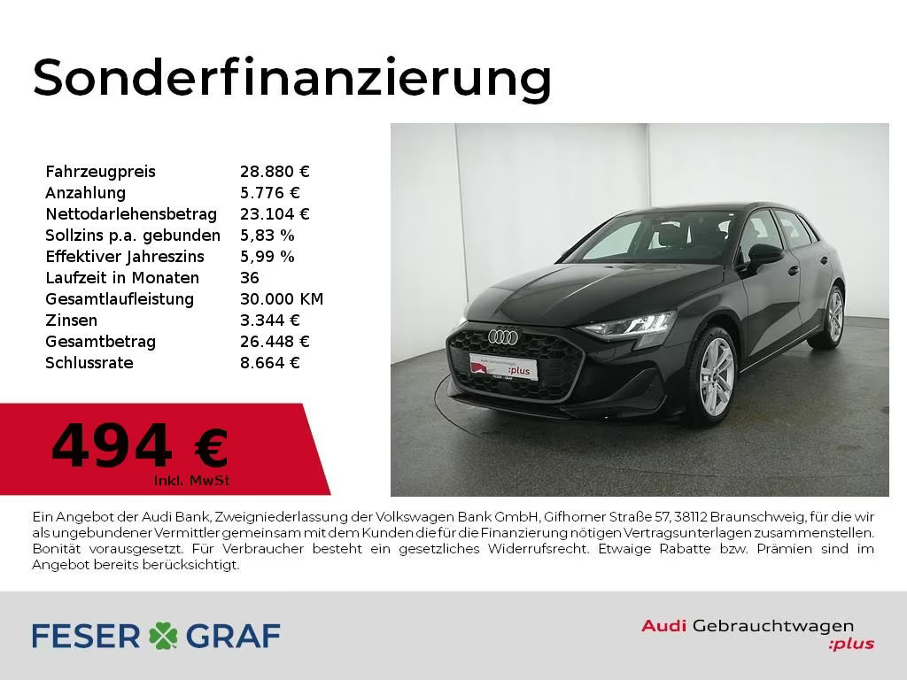Audi A3 2025 Benzine