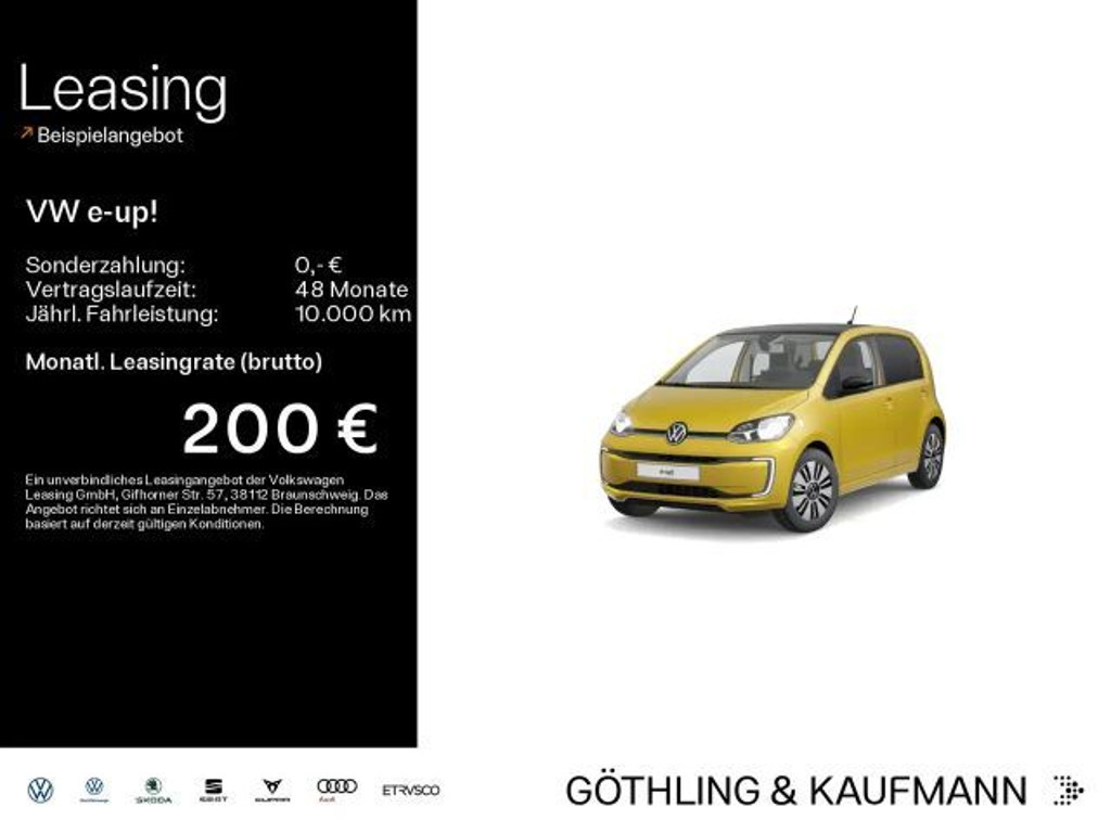 Volkswagen e-Up! 2021 Elektrisch