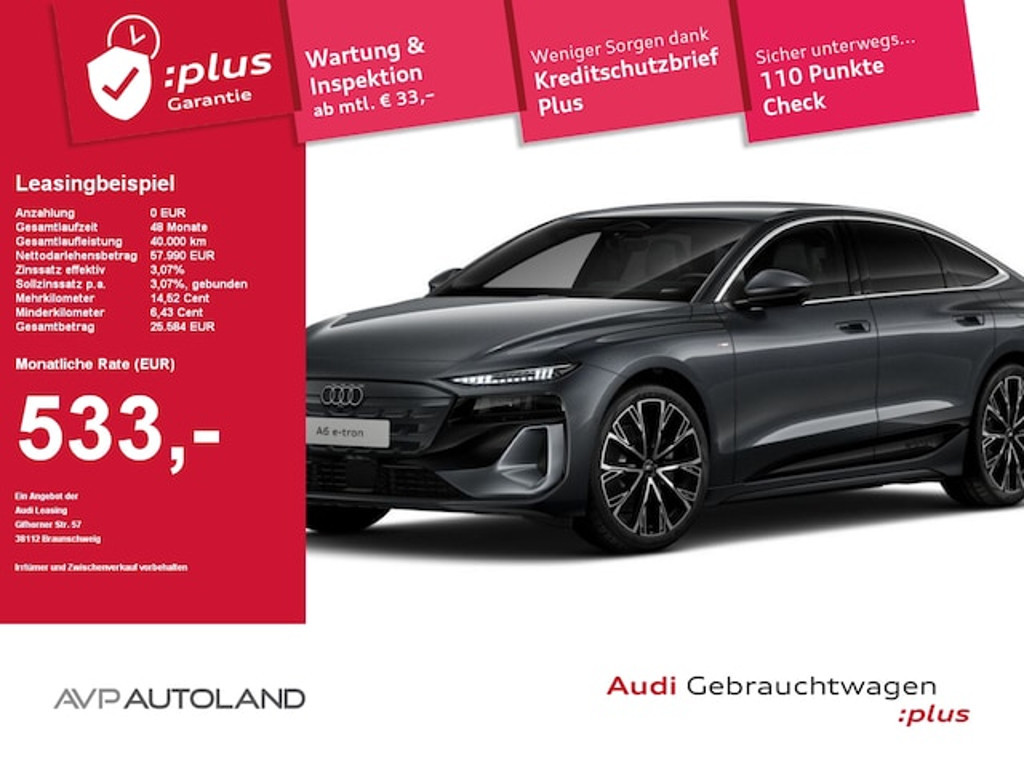 Audi A6 e-tron 2025 Elektrisch