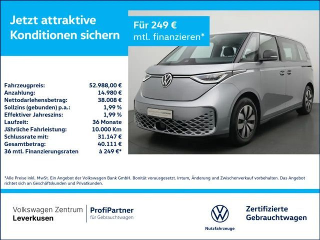 Volkswagen ID. Buzz 2025 Elektrisch