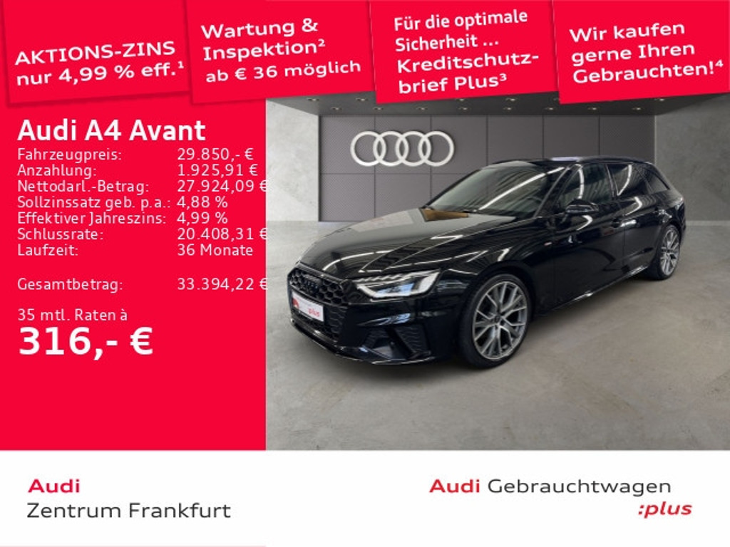 Audi A4 2023 Benzine