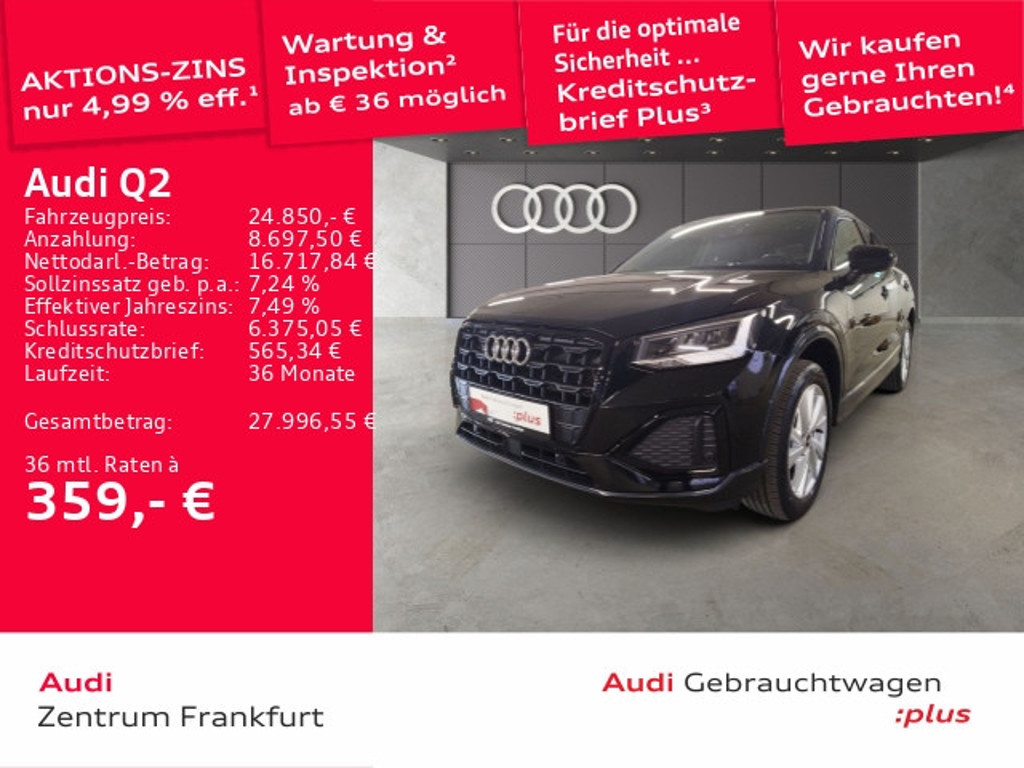 Audi Q2 2022 Benzine