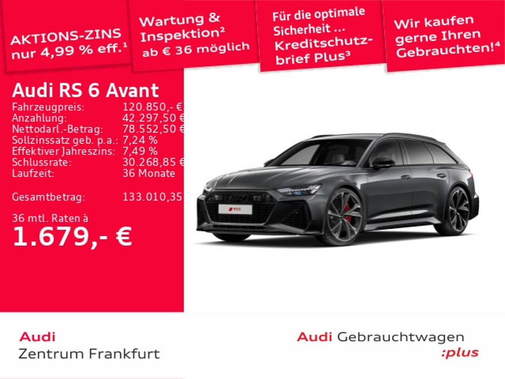 Audi RS6 2025 Benzine