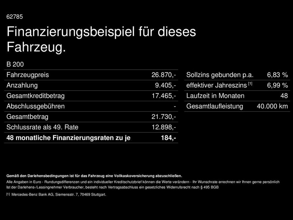 Mercedes-Benz B-Klasse 2022 Benzine