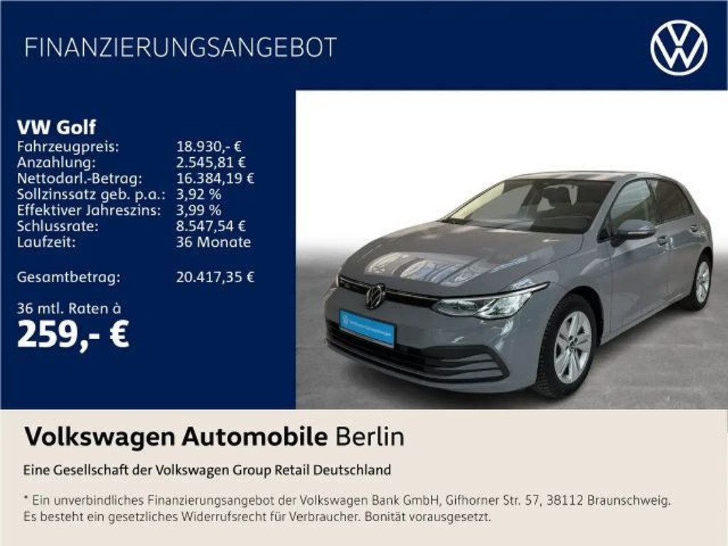 Volkswagen Golf 2021 Benzine