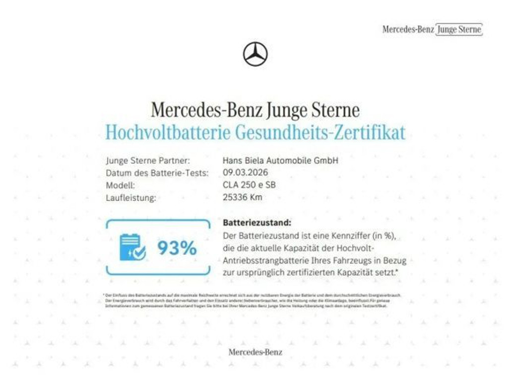 Mercedes-Benz CLA-Klasse