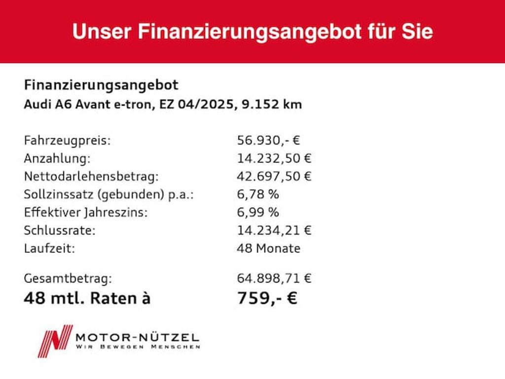 Audi A6 e-tron