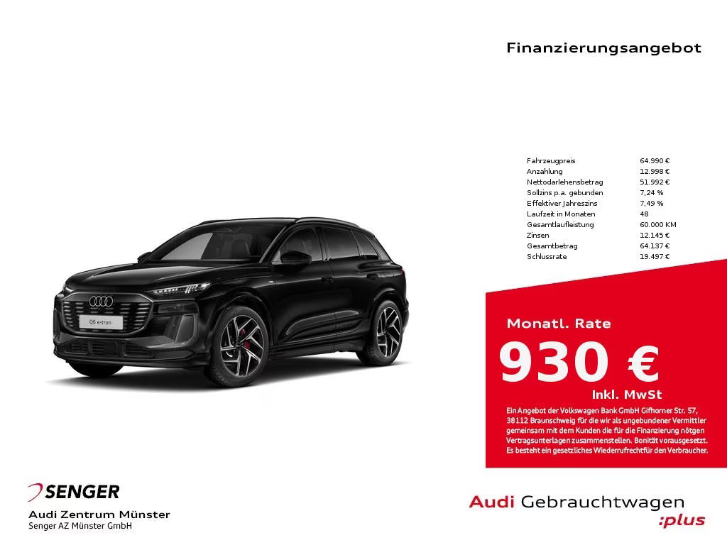 Audi Q6 e-tron 2025 Elektrisch