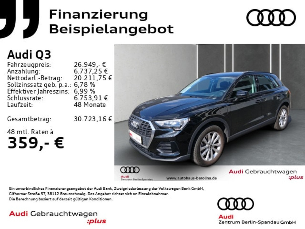 Audi Q3 2022 Hybride Benzine