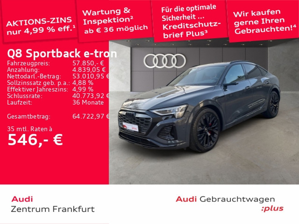 Audi Q8 e-tron 2023 Elektrisch