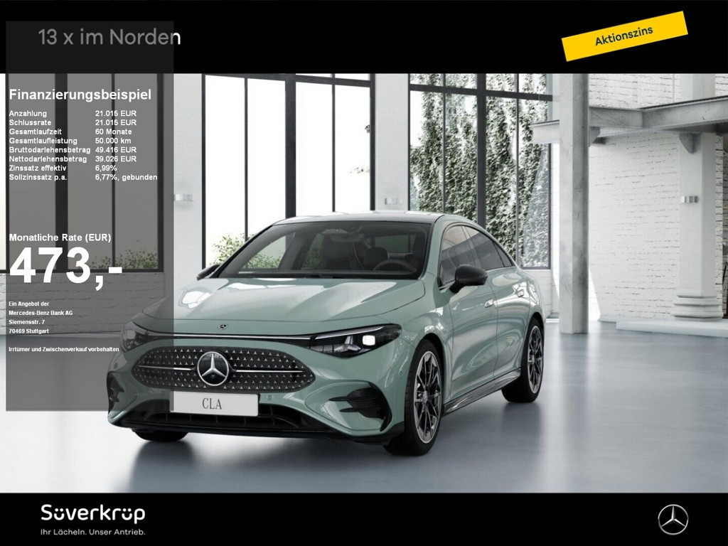 Mercedes-Benz CLA-Klasse 2026 Benzine