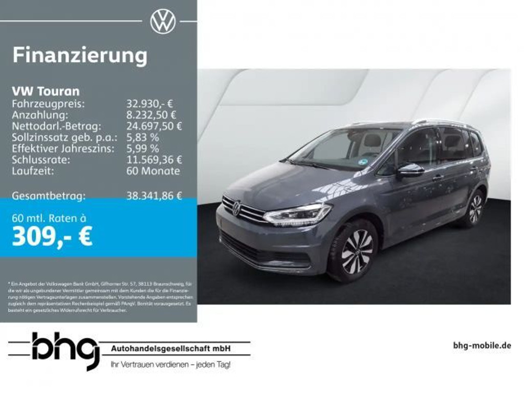 Volkswagen Touran 2025 Benzine