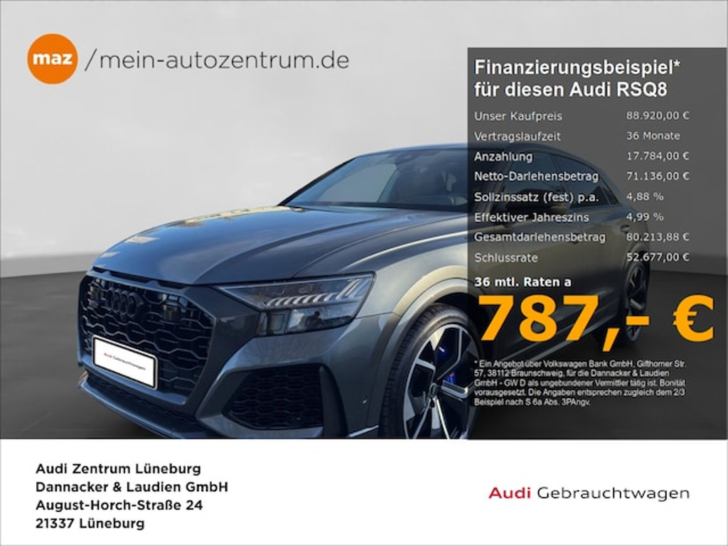 Audi RS Q8 2021 Benzine