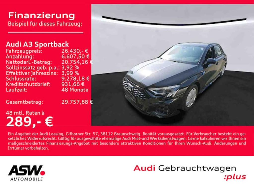 Audi A3 2022 Benzine