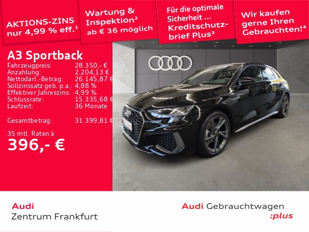 Audi A3 2022 Benzine