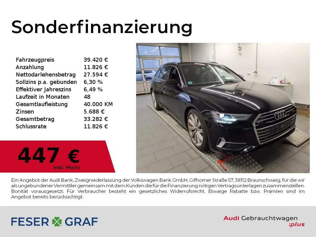 Audi A6 2022 Benzine