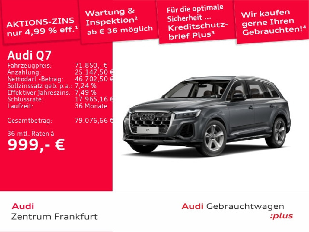 Audi Q7 2025 Benzine