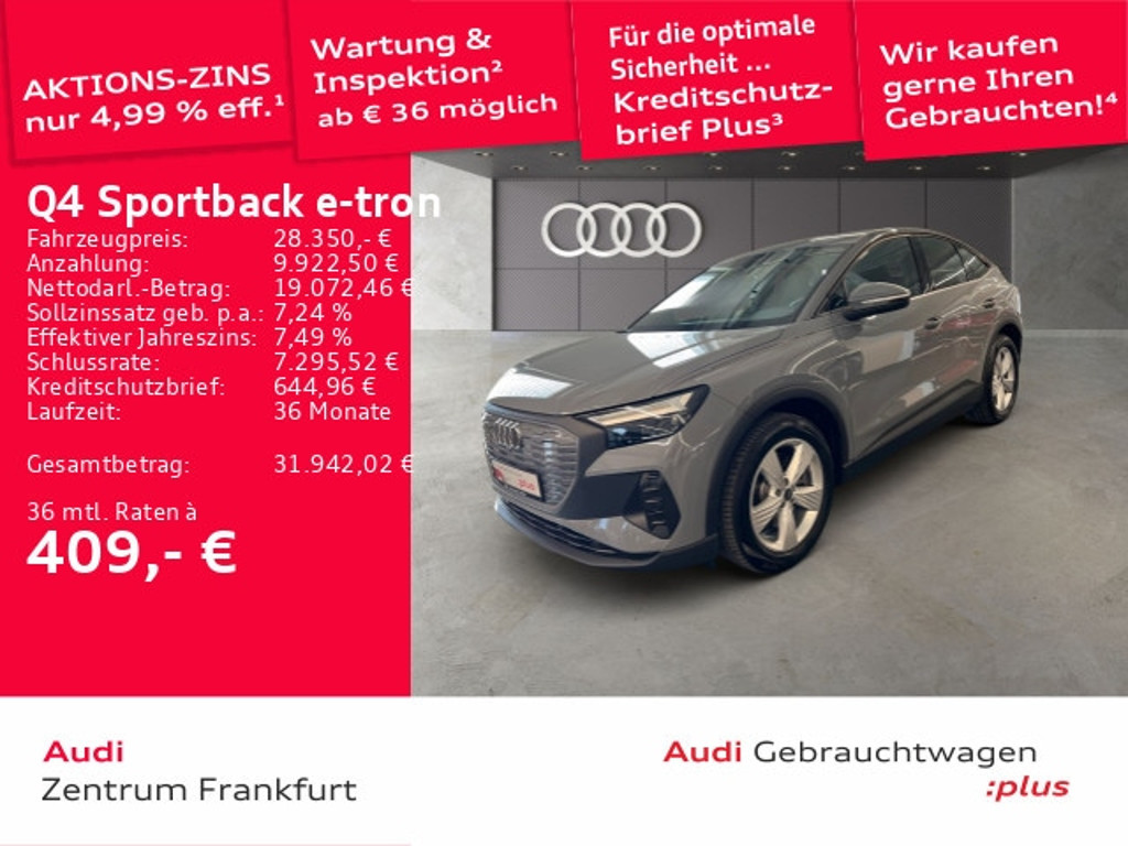 Audi Q4 e-tron 2022 Elektrisch