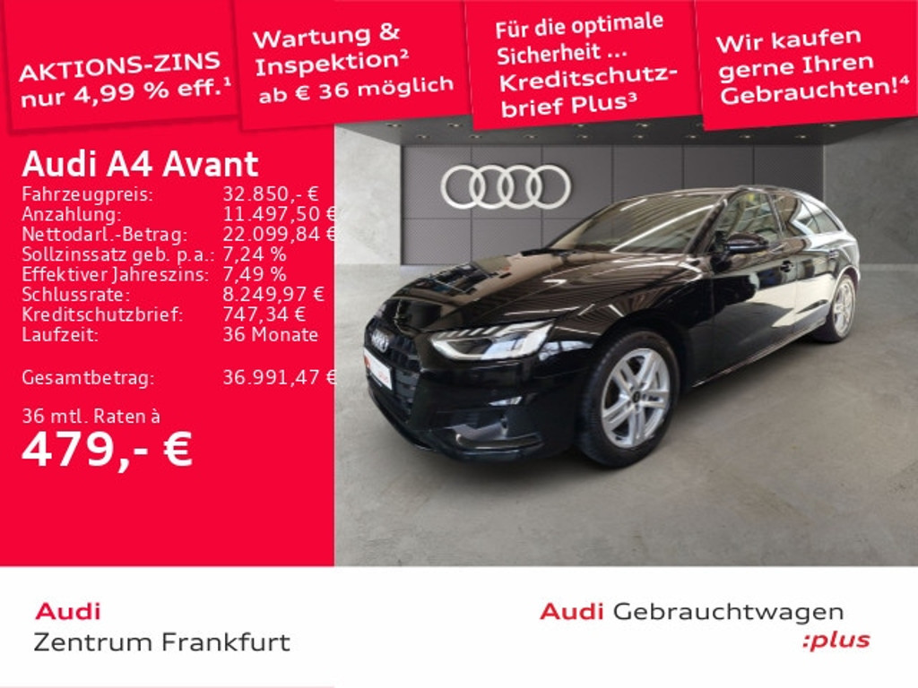 Audi A4 2022 Benzine