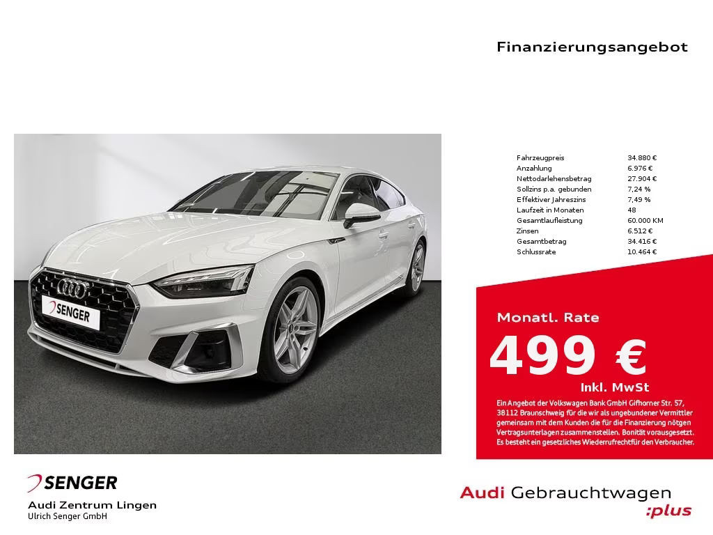 Audi A5 2022 Benzine