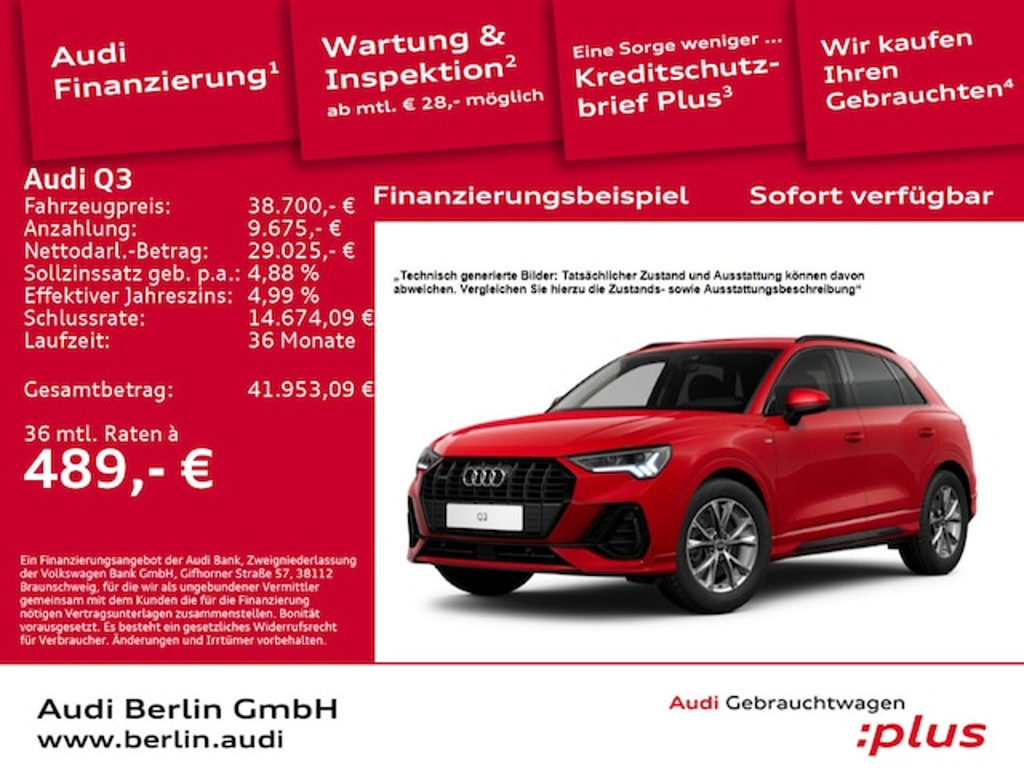 Audi Q3 2023 Benzine