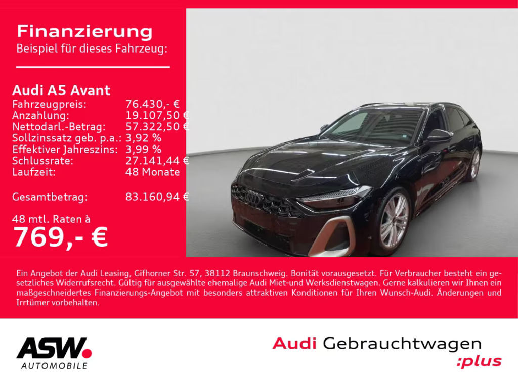 Audi A5 2025 Hybride Benzine