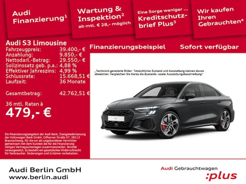 Audi S3 2023 Benzine