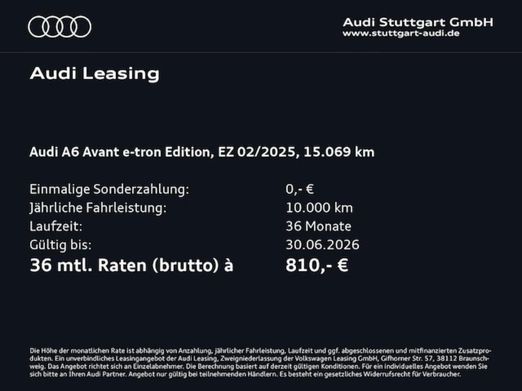 Audi A6 e-tron