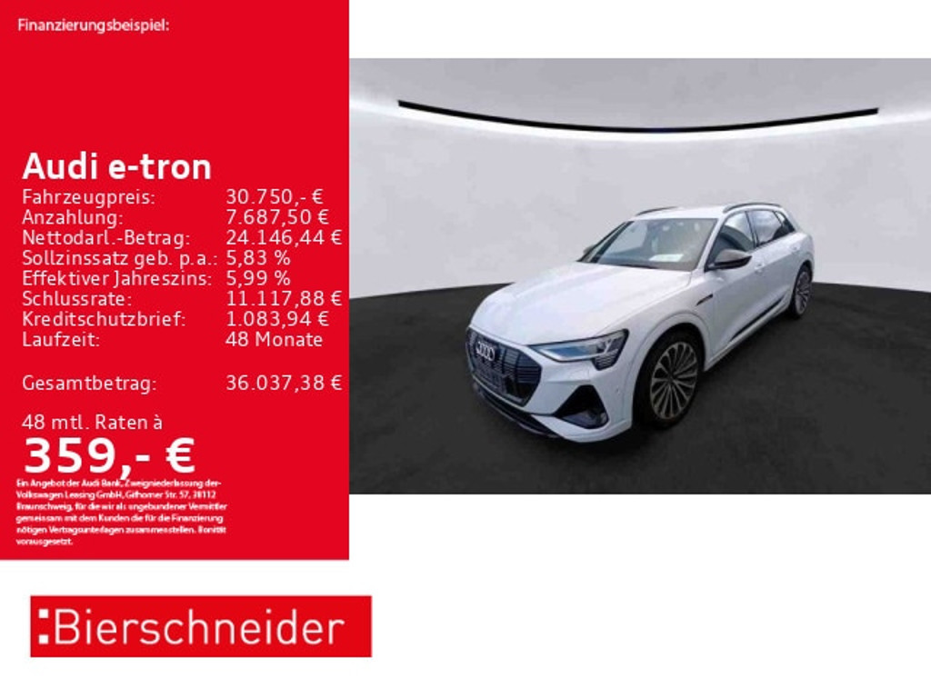 Audi e-tron 2022 Elektrisch