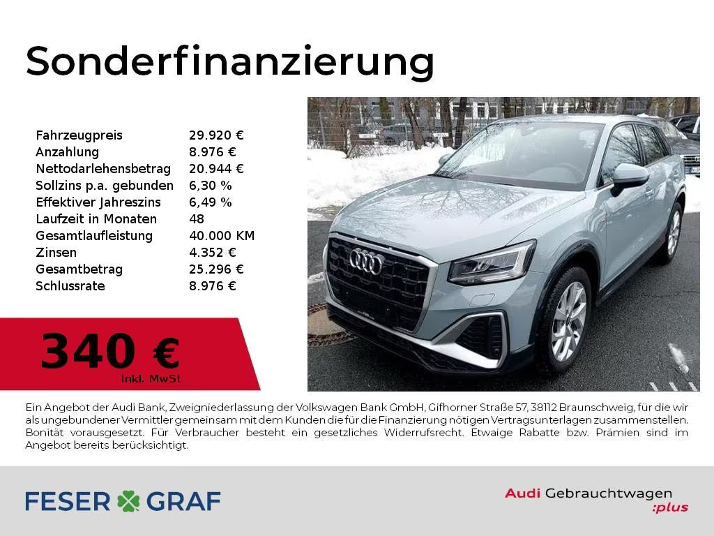 Audi Q2 2025 Benzine