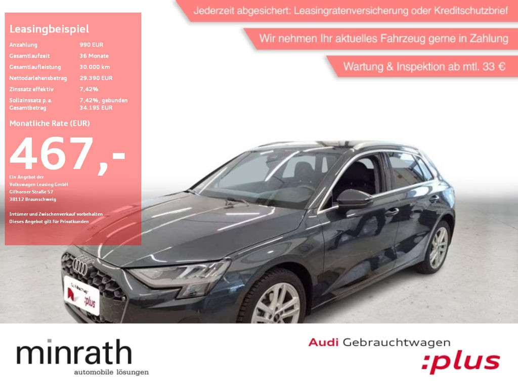 Audi A3 2025 Benzine