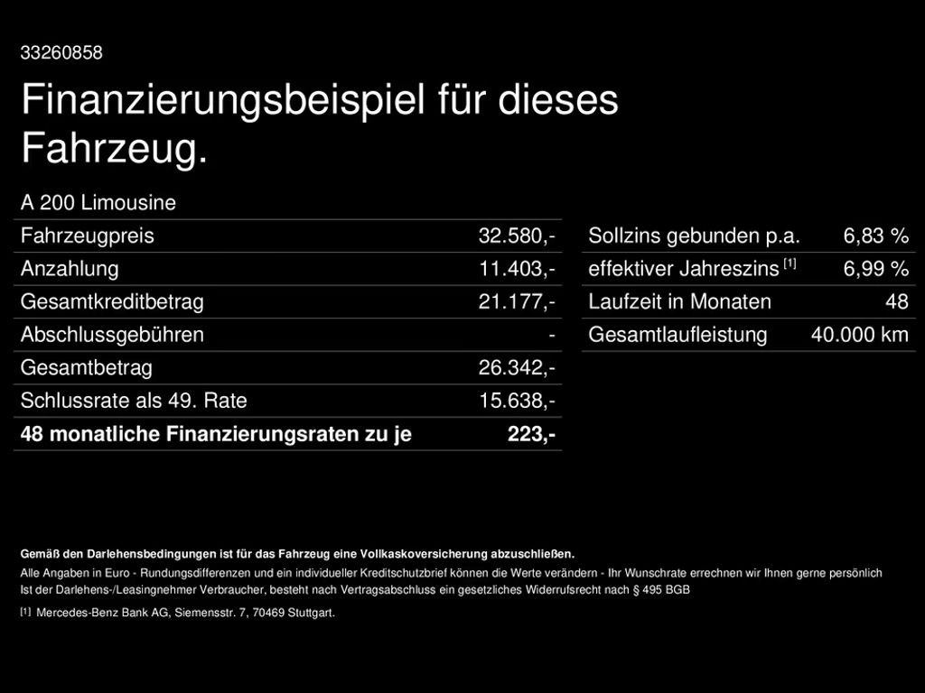 Mercedes-Benz A-Klasse