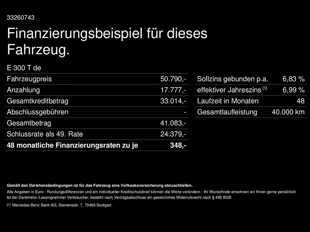 Mercedes-Benz E-Klasse