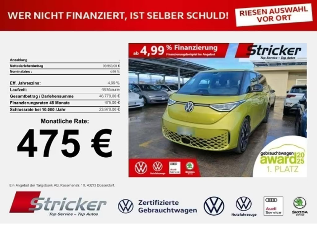 Volkswagen ID. Buzz 2023 Elektrisch