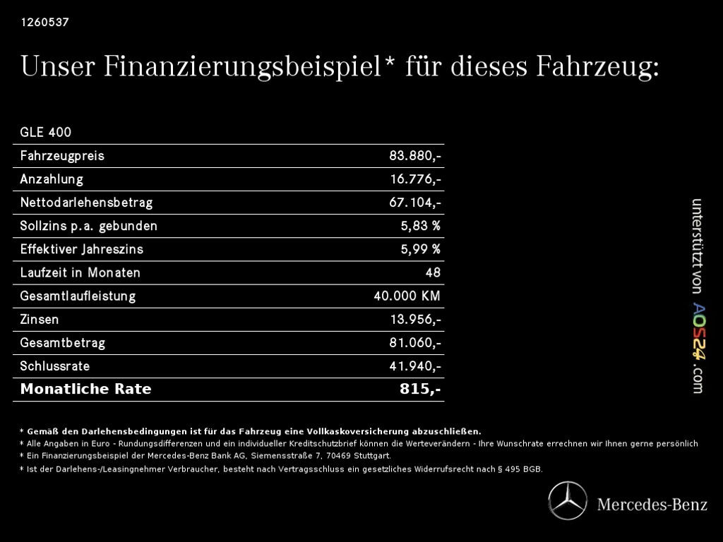 Mercedes-Benz GLE-Klasse