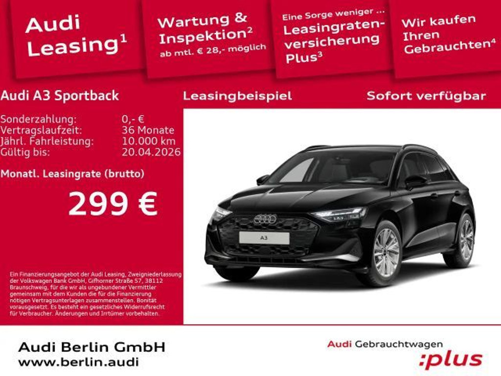 Audi A3 2025 Benzine