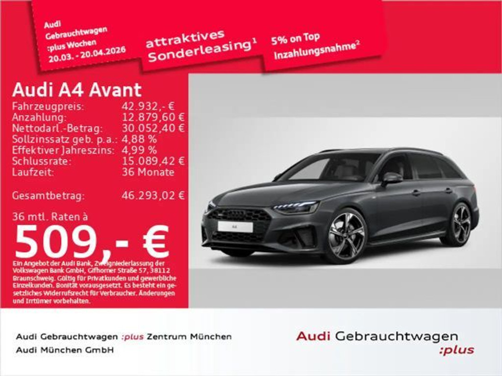 Audi A4 2024 Benzine