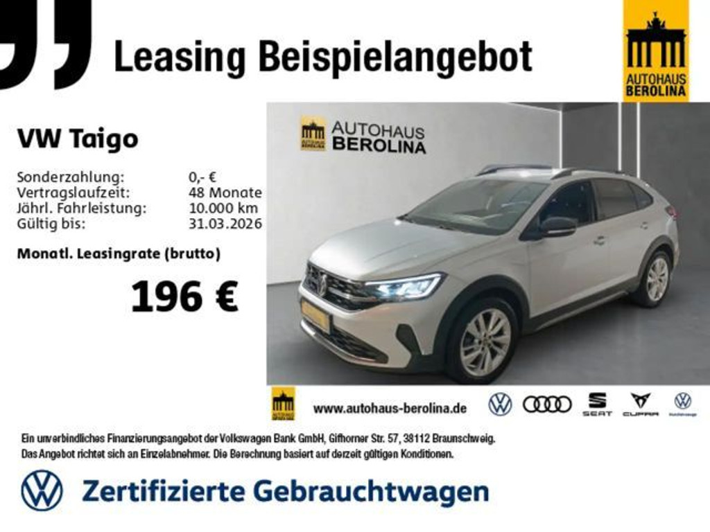 Volkswagen Taigo 2025 Benzine