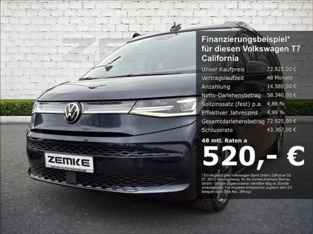 Volkswagen California 2024 Diesel