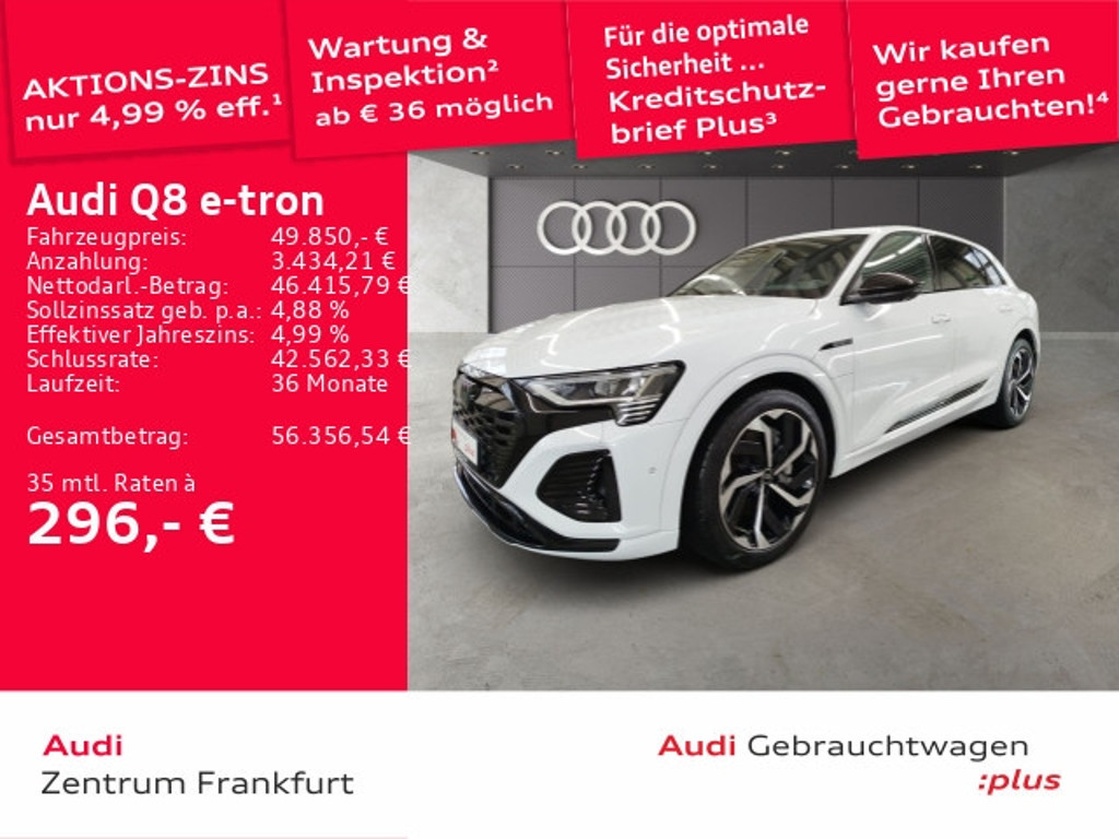 Audi Q8 e-tron 2023 Elektrisch