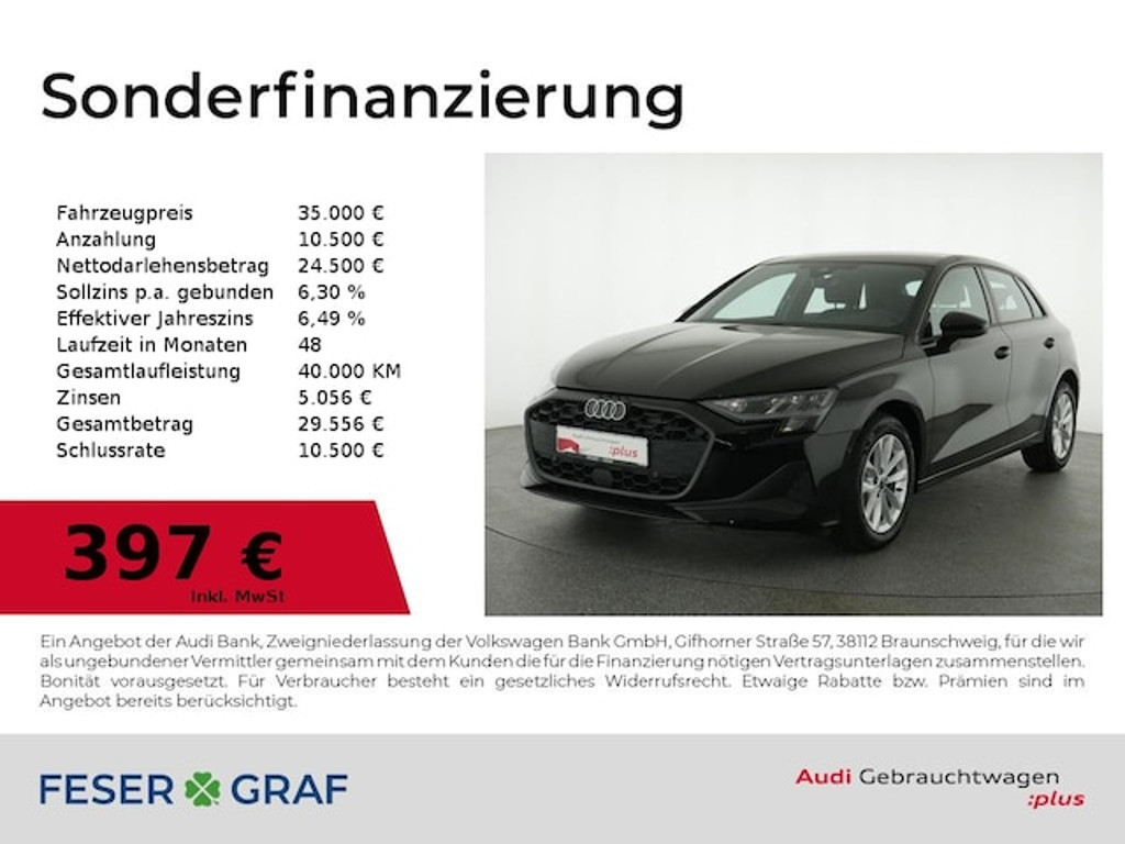 Audi A3 2025 Benzine
