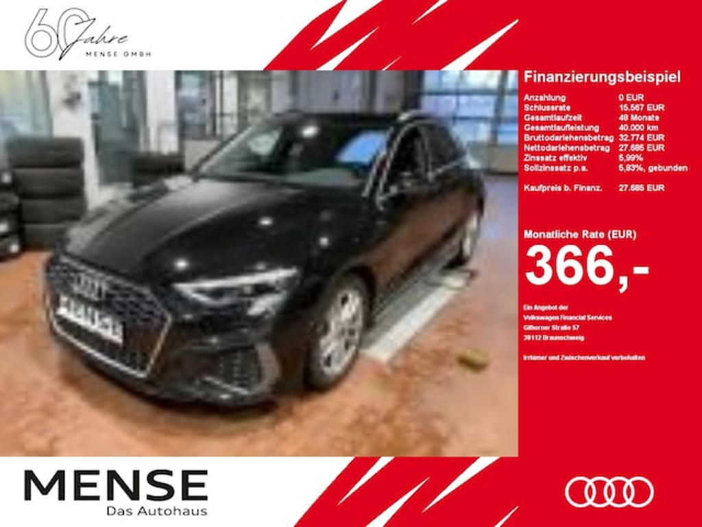 Audi A3 2022 Benzine