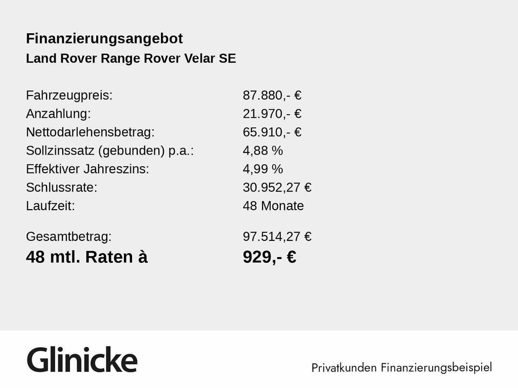 Land Rover Range Rover Velar