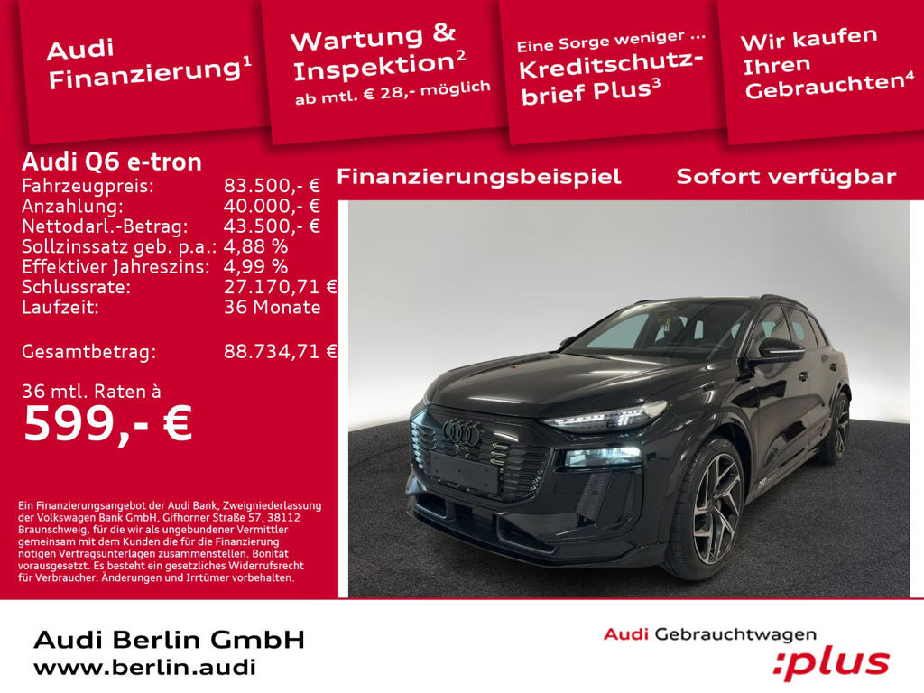 Audi Q6 e-tron 2026 Elektrisch