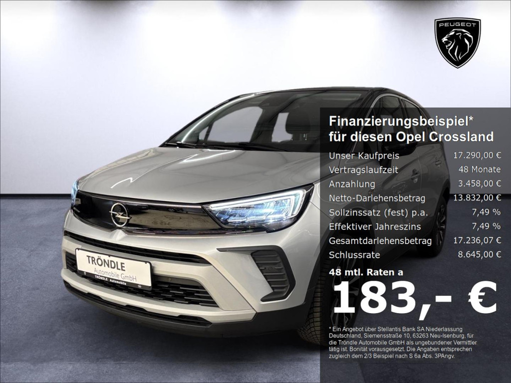 Opel Crossland 2023 Benzine