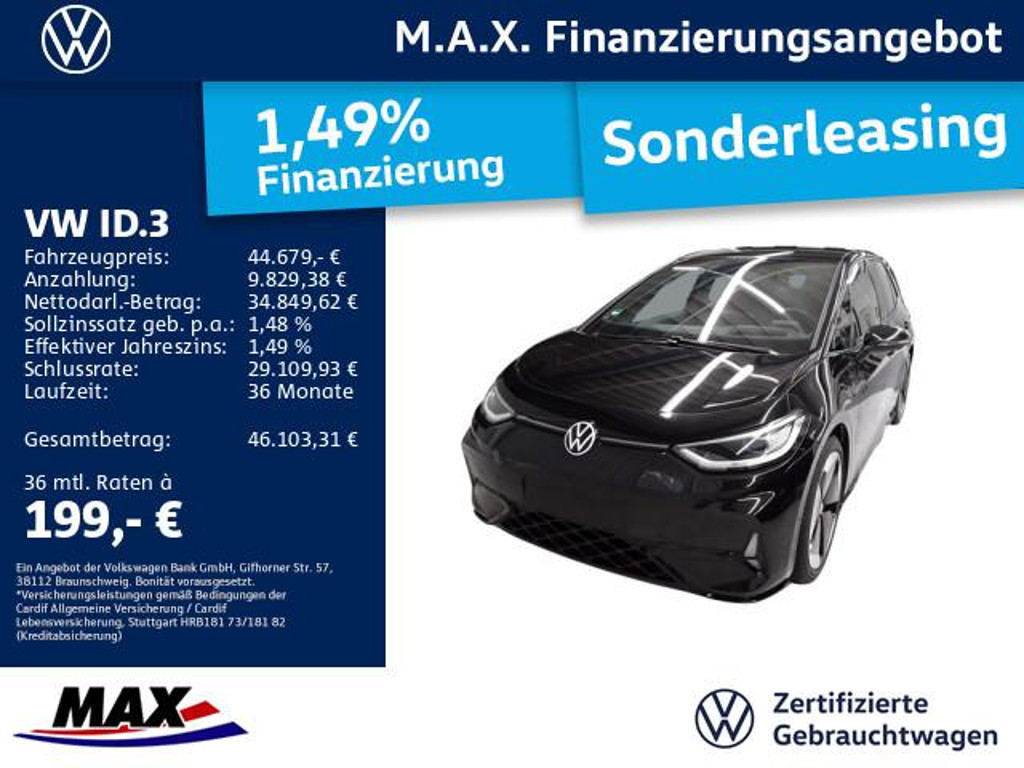 Volkswagen ID.3 2025 Elektrisch