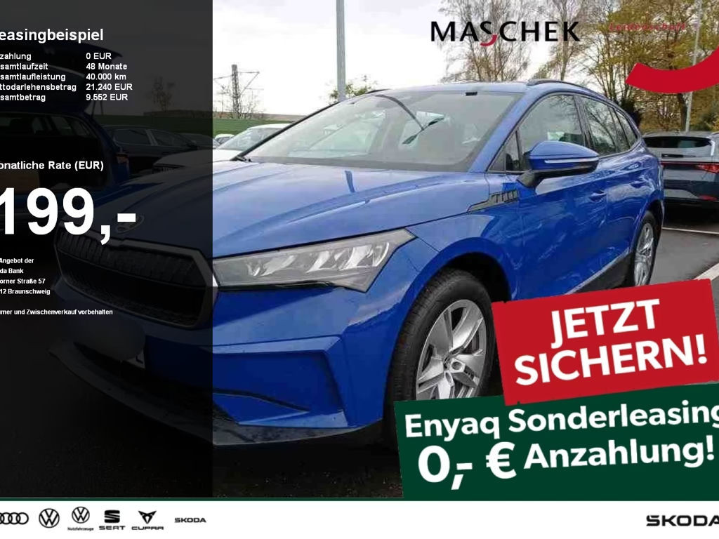 Skoda Enyaq iV 2023 Elektrisch
