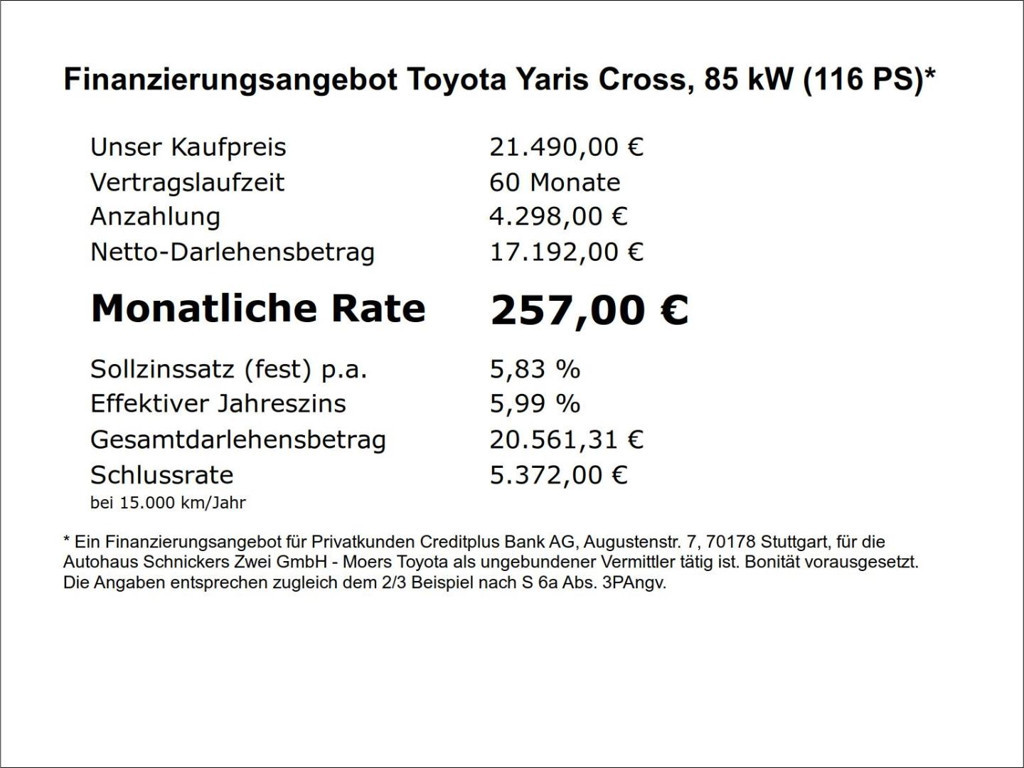 Toyota Yaris Cross