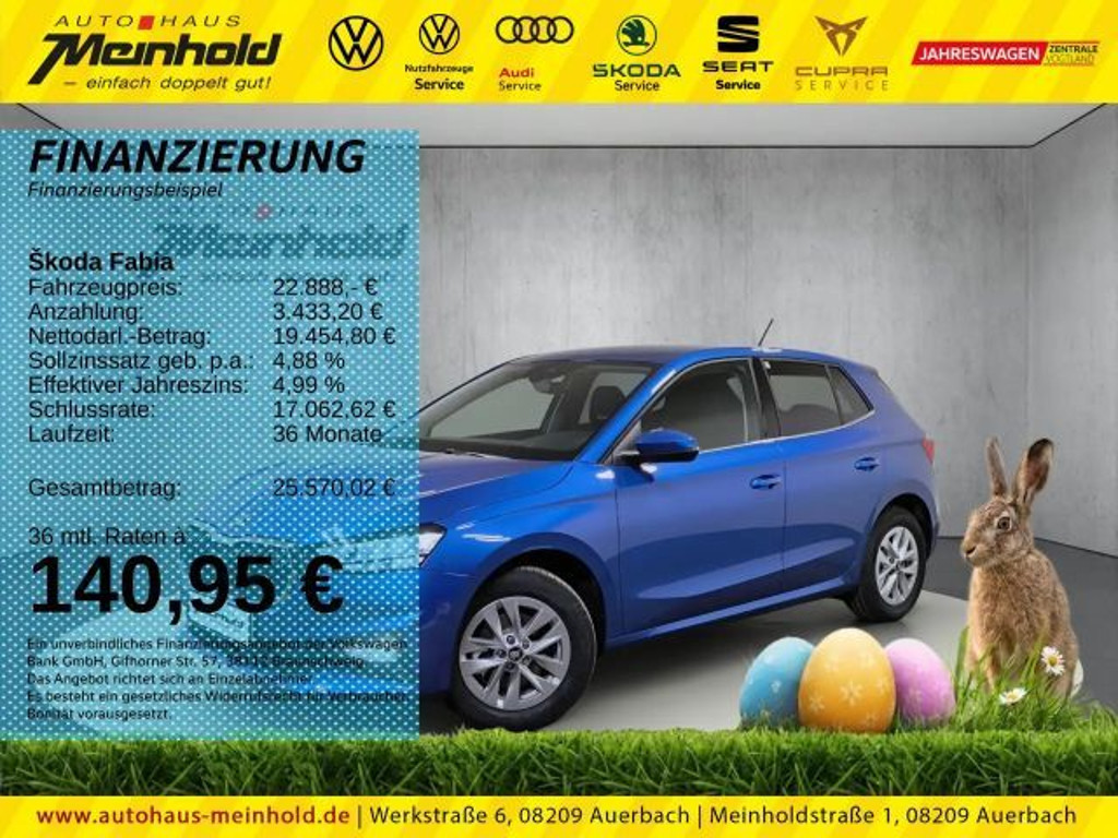 Skoda Fabia 2026 Benzine